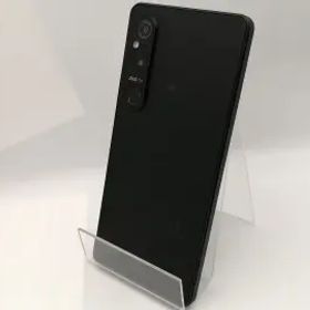 【中古】SONY au 【SIMフリー】 Xperia 1 VI ブラック 12GB 256GB SOG13【神保町】保証期間１ヶ月【ランクB】