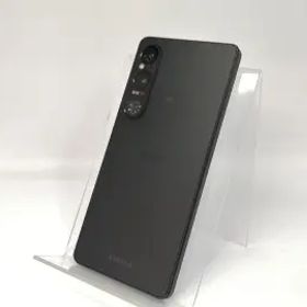 【中古】SONY au 【SIMフリー】 Xperia 1 VI ブラック 12GB 256GB SOG13【東池袋1丁目】保証期間１ヶ月【ランクA】