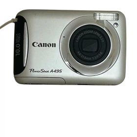 【中古】PowerShot A495 シルバー Canon
