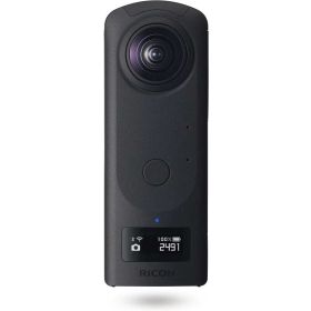 【中古】RICOH THETA Z1 51GB ブラック 360度カメラ 【THETAシリーズのフラッグシップモデル】【1.0型裏面照射型CMOSセンサー搭載】【内蔵メモリー51GB】【23MP高解像静止画】【手ブレ補正機能 4K動画】【HDR合