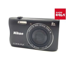 【中古】 【並品】 ニコン COOLPIX S3700BK ブラック