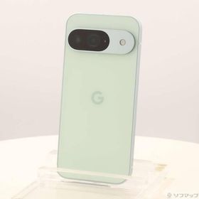 〔中古〕GOOGLE(グーグル) Google Pixel 9 128GB ウィンターグリーン G1B60 SIMフリー〔295-ud〕