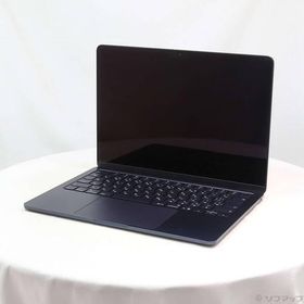 〔中古〕Apple(アップル) MacBook Air 13.6-inch Early-2025 MW123J／A Apple M4 10コアCPU_8コアGPU 16GB SSD256GB ミッドナイト 〔26.3 Tahoe〕〔269-ud〕