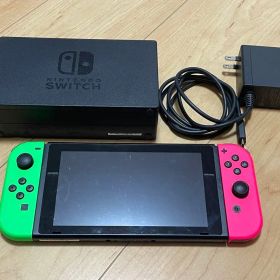 Nintendo Switch 本体 ネオンピンク ネオングリーン