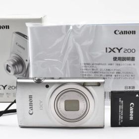 良品★キヤノン Canon IXY 200 シルバー★ストラップ付 #1416