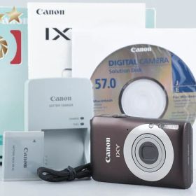 【中古】Canon キヤノン IXY 200F ブラウン コンパクトデジタルカメラ 元箱付き