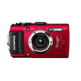OLYMPUS デジタルカメラ STYLUS TG-3 Tough レッド 1600万画素CMOS F2.0 15m防水 100kgf耐荷重 GPS+