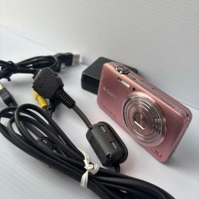 【中古】SONY デジタルカメラ Cyber-Shot(サイバーショット) WX7 1620万画素CMOS 光学x5 ピンク DSC-WX7/P