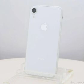 iPhone XR SIMフリー ホワイト 中古 14,321円 | ネット最安値の価格