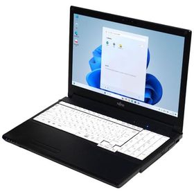 ノートパソコン 富士通 LIFEBOOK A5512/KX 中古 2021年モデルWindows11 64bit Core i5 1235U メモリ16GB 高速 SSD 無線LAN テンキー 15インチ A4サイズ 20006765