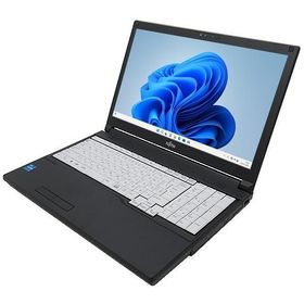 ノートパソコン 富士通 LIFEBOOK A5512/KX 中古 2021年モデルWindows11 64bit WEBカメラ テンキー Core i5 1235U メモリ16GB 高速 SSD 無線LAN 15インチ A4サイ