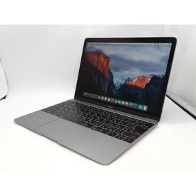 【中古】Apple MacBook 12インチ CTO (Early 2016) スペースグレイ Core m3 (1.1G)/8G/256G(SSD)/intel HD 515【府中ル・シーニュ】保証期間１週間【ランクC】