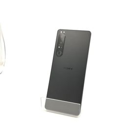 【中古】SONY au 【SIMフリー】 Xperia 1 IV ブラック 12GB 256GB SOG06【千葉】保証期間１ヶ月【ランクC】