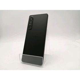 【中古】SONY au 【SIMフリー】 Xperia 1 IV ブラック 12GB 256GB SOG06【ECセンター】保証期間１ヶ月【ランクB】