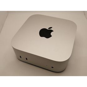 【中古】Apple Mac mini M4(CPU:10C/GPU:10C) 16GB/256GB シルバー MU9D3J/A (M4・2024)【大須2】保証期間１ヶ月【ランクA】