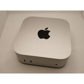 【中古】Apple Mac mini M4(CPU:10C/GPU:10C) 16GB/256GB シルバー MU9D3J/A (M4・2024)【大須2】保証期間１ヶ月【ランクA】