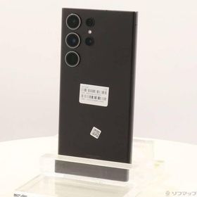 〔中古〕SAMSUNG(サムスン) Galaxy S23 Ultra 1TB ファントムブラック SCG20 au SIMフリー〔196-ud〕