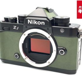 【中古】 【美品】 ニコン Zf ボディ ブラック プレミアムエクステリア張替済み モスグリーン