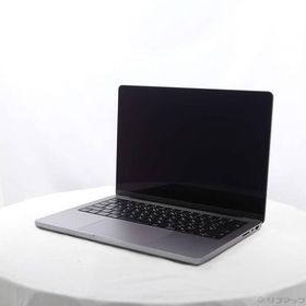 〔中古〕MacBook Pro 14.2-inch Late-2021 MKGP3J／A Apple M1 Pro 8コアCPU_14コアGPU 16GB SSD512GB スペースグレイ 〔26.3 Tahoe〕〔258-ud〕