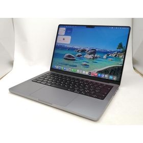 【中古】Apple MacBook Pro 14インチ M1 Pro(CPU:8C/GPU:14C) 16GB/512GB スペースグレイ MKGP3J/A (14インチ, 2021)【新宿2】保証期間１ヶ月【ランクB】