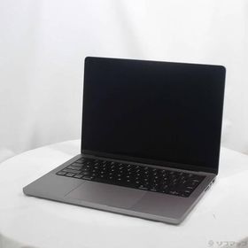 〔中古〕MacBook Pro 14.2-inch Late-2021 MKGP3J／A Apple M1 Pro 8コアCPU_14コアGPU 16GB SSD512GB スペースグレイ 〔26.3 Tahoe〕〔371-ud〕