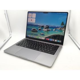 【中古】Apple MacBook Pro 14インチ M1 Pro(CPU:8C/GPU:14C) 16GB/512GB スペースグレイ MKGP3J/A (14インチ, 2021)【柏】保証期間１ヶ月【ランクB】