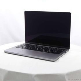 〔中古〕Apple(アップル) MacBook Pro 14.2-inch Late-2021 MKGP3J／A Apple M1 Pro 8コアCPU_14コアGPU 16GB SSD1TB スペースグレイ 〔26.3 Tahoe〕〔349-ud〕