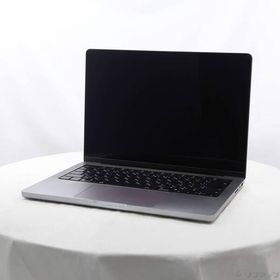 〔中古〕Apple(アップル) MacBook Pro 14.2-inch Late-2021 MKGP3J／A Apple M1 Pro 8コアCPU_14コアGPU 16GB SSD1TB スペースグレイ 〔26.3 Tahoe〕〔377-ud〕