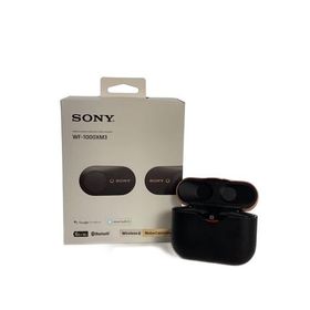 SONY◆イヤホン・ヘッドホン WF-1000XM3 (B) [ブラック]//