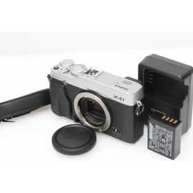【全額返金保証】並品｜富士フイルム FUJIFILM X-E1 ボディ [Silver] CA01-D630-4B1A