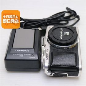 美品 E-PL7 ボディ シルバー 即日発送 ミラーレス一眼 OLYMPUS 本体 あすつく 土日祝発送OK
