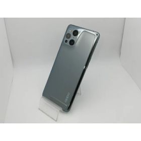 【中古】Oppo au 【SIMロック解除済み】 OPPO Find X3 Pro グロスブラック 12GB 256GB OPG03【新橋烏森通り】保証期間1ヶ月【ランクA】