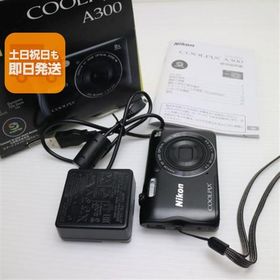 超美品 COOLPIX A300 ブラック 即日発送 コンデジ Nikon 本体 あすつく 土日祝発送OK