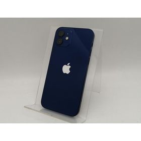 【中古】Apple au 【SIMロック解除済み】 iPhone 12 64GB ブルー MGHR3J/A【なんば】保証期間１ヶ月【ランクC】