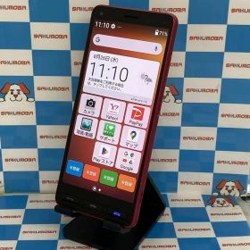 【中古】即日発送可かんたんスマホ2+ 32GB ローズ A201KC Y!mobile版SIMフリー美品