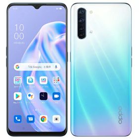【中古】Aランク【目立った傷や汚れなし】 SIMフリー A002OP OPPO Reno3 A ホワイト 利用制限▲(赤ロム永久保証) 送料無料