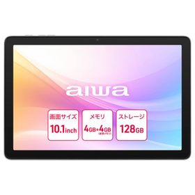 aiwaデジタル Android15搭載 IPSパネル10.1型タブレットPC aiwa tab AB10 (4GB/128GB) JA5-TBA1012