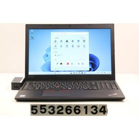 ノートパソコン lenovo ThinkPad L590 Core i3 8145U 2.1GHz/8GB/256GB(SSD)/15.6W/FWXGA(1366x768)/Win11