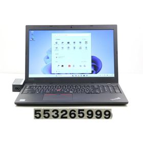 ノートパソコン lenovo ThinkPad L590 Core i3 8145U 2.1GHz/8GB/256GB(SSD)/15.6W/FWXGA(1366x768)/Win11