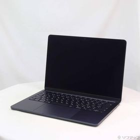 〔中古〕Apple(アップル) MacBook Air 13.6-inch Early-2024 MRXV3J／A Apple M3 8コアCPU_8コアGPU 8GB SSD256GB ミッドナイト 〔26.3 Tahoe〕〔295-ud〕
