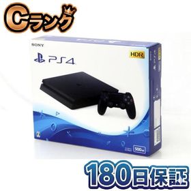 【整備済み品】 SONY PlayStation 4 ジェット・ブラック 500GB CUH-2200AB01 プレイステーション4 PS4 本体 180日保証