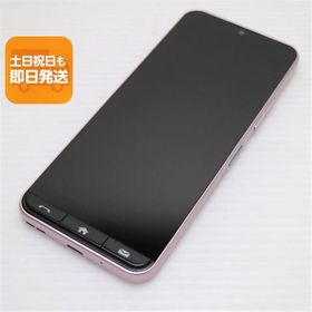 新品同様 SIMフリー かんたんスマホ A402ZT ピンク スマホ ZTE 即日発送 あすつく 土日祝発送OK