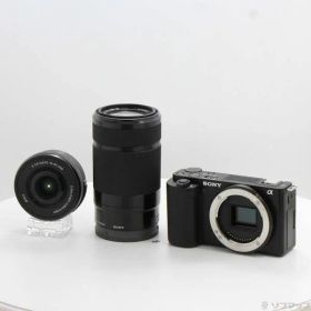 ソフマップ 〔中古品〕 VLOGCAM ZV-E10Y ダブルズームレンズキット ブラック【196】