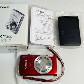 Canon IXY 200 レッド デジタルカメラ