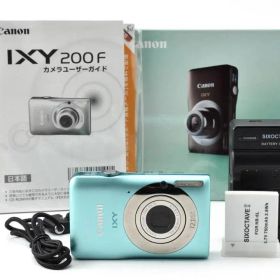 【極上美品】CANON キヤノン IXY 200F デジカメ 元箱付き #446