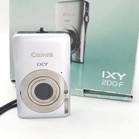 Canon IXY 200F キヤノン デジタルカメラ シルバー 訳あり