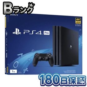 【整備済み品】 SONY PlayStation 4 Pro ジェット・ブラック 1TB CUH-7100BB01 PS4 プレステ4 プロ 4K HDR対応 本体 180日保証