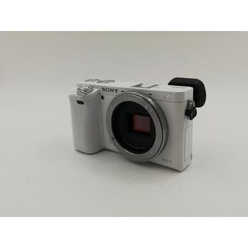 【中古】SONY α6000 ボディ ILCE-6000 ホワイト【福岡筑紫】保証期間１ヶ月【ランクB】