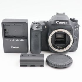 シャッター数39545枚 Canon EOS 80D ボディ ブラック デジタル一眼レフカメラ キヤノン