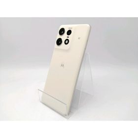 【中古】MOTOROLA SoftBank 【SIMフリー】 motorola edge 50s pro バニラクリーム 8GB 256GB A402MO【ECセンター】保証期間１ヶ月【ランクA】